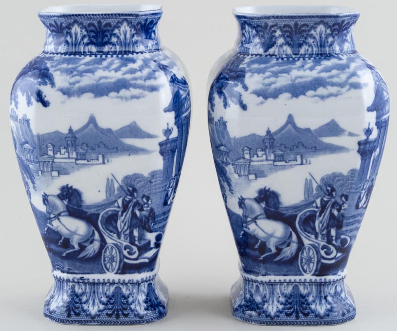 Vases pair of c1930